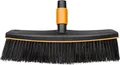 Fiskars Straßenbesen, Besenkopf, Breite: 38 cm, Kunststoff-Borsten, Fegen