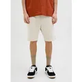 Jack & Jones Sweatshorts JPSTGORDON mit elastischem Bund unifarben, modisch, regular fit, Webstoff grau XL