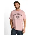 TOM TAILOR T-Shirt mit großem Logofrontprint rosa L (50/52)