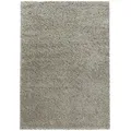 Teppium Teppich Unicolor - Einfarbig, Rechteckig, Höhe: 30 mm, Einfarbig Shaggy Teppich Wohnzimmer Langflor versch. farben und größen beige Rechteckig | 60 cm x 110 cm x 30 mm