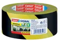 Tesa Signalklebeband 50 mm x 66 m Gelb / Schwarz, Absperrband Verkaufsraum