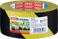 tesa Signal Markierungs und Warnklebeband Universal 55 mm x 66 m gelb/schwarz