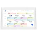 TABWEE P15 15,6-Zoll 1080P Full-HD Touchscreen Digitaler Kalender mit WLAN & eCalendar-App-Unterstützung Weiß