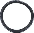 hr-imotion Design Lenkradbezug für Lenkräder zwischen 37 bis 39 cm Durchmesser in Grey Dragon Optik [5 Jahre Garantie | Griffsicher | Schweißregulierend | Design in Germany] - 10810801