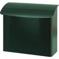 ReinigungsBerater Wandbriefkasten 29 cm Grün Feuergeprüfter Briefkasten aus Metall (14026)