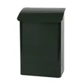 ReinigungsBerater Wandbriefkasten 29 cm Grün Feuergeprüfter Briefkasten aus Metall 89914263
