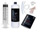 1 Liter Druckkopfreiniger für Epson Drucker, Intensiv Düsenreiniger mit Adapter