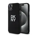 DKNY Liquid Silicone Metal Logo - iPhone 15 / 14 / 13 Hülle (Schwarz)