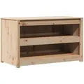 vidaXL Küchenschrank Braun 106 x 55 x 64 cm Massivholz Kiefer 868153