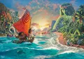Schmidt Spiele 58030 Thomas Kinkade, Disney, Vaiana, Moana, 1000 Teile Puzzle, Normal, Schwarz, Weiß