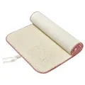 Bausinger Yogamatte Yogamatte Schurwolle Bausinger Akzent rot 100 cm x 200 cm