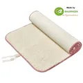 Yogamatte Schurwolle Bausinger Akzent 100 x 200 cm Maya Rot