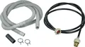 Verlängerung Sicherheitsablaufschlauch Abpumpschlauch Zulaufschlauch Spülmaschine Geschirrspüler 2,0m Bosch Siemens 00350564 350564 SGZ1010 SZ72010 auch Küppersbusch Balay