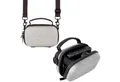 Hama Kameratasche Hardcase Ambato 80R Kamera-Tasche Grau, Schutz-Hülle Cover Foto-Etui Camera-Bag Gürtelschlaufe Digital-Kamera