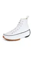 Converse Run Star Hike HI Damen Weiß weissschwarz, 37,5 Damen