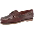 Timberland CLASSIC BOAT BOAT SHOE Bootsschuh Classic Bootsschuh aus Timberland Premium Leder braun|rot 44 EU