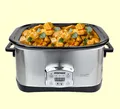 7,5 LITER EDELSTAHL SLOW COOKER SCHONGARER mit WARMHALTEFUNKTION ++ SYNTROX ++ 