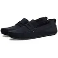 Tommy Hilfiger CORE HILFIEGR SUEDE DRIVER Slipper Flats, Schlupfschuh in Mokassin-Optik blau 40 EU