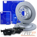 ATE Bremsscheiben +Bremsbeläge hinten u.a. für AUDI, SEAT, SKODA, VW