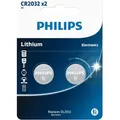 Philips CR2025P2/01B - Lithium Batterien Knopfzelle - 2 Stück - 3 V