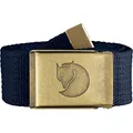Fjällräven Canvas Brass 4 Cm Gürtel, Blau (Dark Navy 555), 120|#692 (Einheitsgröße)