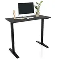 Schreibtisch Stand Carbon 120 X 60 Elektrisch Höhenverstellbar Schwarz Hjh Office