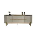JVmoebel Sideboard Moderne Holzkommode in Weiß für stilvolle Wohnräume (1 St., 1x nur Sideboard ohne Spiegel), Made in Europa