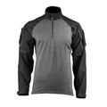 Mil-Tec Feldhemd Tactical 2.0 für Herren • Slim Fit Einsatzhemd mit Reißverschlusstaschen & Klettflächen • Langarm Combat Shirt
