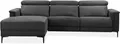 Ecksofa OTTO HOME "LUND, L-Form, 261cm, man. o. elektr. Relaxfunktion (mit USB-A)", grau (anthrazit), B:261cm H:97cm T:179cm