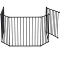 Kaminofenschutzgitter Ben Metall Höhe ca. 71 cm x Länge 90 - 278 cm