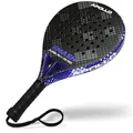 Apollo Padelschläger - Kohlefaser Schläger für Damen und Herren, Anfänger & Fortgeschrittene, leichtes 3K und 12K Carbon - nur 365g