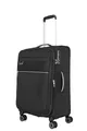 Travelite Reisekoffer mittelgroß mit Dehnfalte, nachhaltig, 4 Rollen, MIIGO, Weichgepäck Trolley aus recyceltem Material, TSA Schloss, 67 cm, 61-66 Liter
