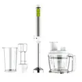 Gio Style 3300 Multifunktion Stabmixer 800 W, weiß