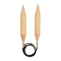 KnitPro Basix Rundstricknadel, Feste, Birkenholz, Mehrfarbig, 100 cm x 35,00 mm