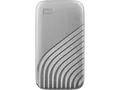 WD, My Passport™ Festplatte, 2 TB SSD, 2,5 Zoll, extern, Silber