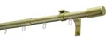 Gardinia Home Decor 36853, Gold, Wand-montiert, Universal, Matt, 190 cm, 100 cm