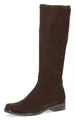 Caprice Schlupfstiefel, Blockabsatz, Langschaftstiefel in klassischer Linie, XS Schaft