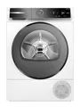 Bosch WQB246D41 Serie 8, Wärmepumpentrockner 9kg, Silent Dry - Extrem leise, Schneller getrocknete Wäsche, Auto Dry, Selbstreinigender Kondensator, Trommelinnenbeleuchtung, Home Connect, Weiß