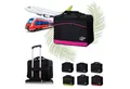 BambiniWelt by Rafael K. Reisetasche Handgepäck Boardgepäck Bordcase 40x20x25 40x30x20 Ryanair Wizzair (M1), wasserabweisend