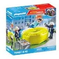 PLAYMOBIL 71465 - Action Heroes - Feuerwehrleute mit Luftkissen