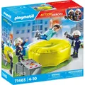 PLAYMOBIL 71465 Feuerwehrleute mit Luftkissen