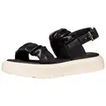 Geox Sandalen Lederimitat . Riemchensandale schwarz 31 EU