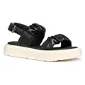Geox J KODETTE Gir Sandal, Black, 31 EU