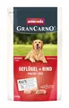 animonda GranCarno Senior Hundetrockenfutter getreidefrei Geflügel + Rind (1 x 4 kg), Trockenfutter für ältere Hunde ohne Gluten und Weizen, Hundefutter trocken mit hoher Bekömmlichkeit