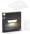 Philips Hue White Ambiance Aurelle Smart LED Panel Light Inc. Dimmer Switch [60x60cm - White] for Indoor Home Smart Lighting, Wall, Ceiling, Bedroom, Livingroom, old generation