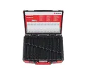 Würth Spiralbohrer HSS DIN 338 Typ RN, 155 Stück, Sysko, schwarz W5964062500961