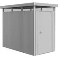 Biohort Metall-Gerätehaus  HighLine Silber-Metallic 3,3m² Standardtür