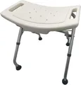 WENKO Badhocker WENKO Duschhocker Bad Hocker 120 kg Senioren Sitz Helfer Duschstuhl