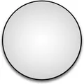 DSK Design LED-Lichtspiegel Silver Globo Ø 100 cm Schwarz Matt Rund