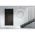 Black Oros Light Spiegel - Rund, 100 Cm - Runder Wandspiegel In Matt Schwarz - Wandspiegel Mit Led - Badspiegel Rund Mit Hochwertigen Aluminiumrahmen - Badezimmerspiegel Mit Indirekter Led-beleu - Talos